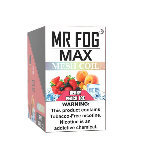 Mr Fog Max Berry Peach Ice - Image 3