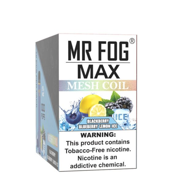 Mr Fog Max Blackberry Blueberry Lemon Ice - Image 3